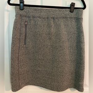 Grey A-Line Woolrich Skirt w/pocket and elastic waist